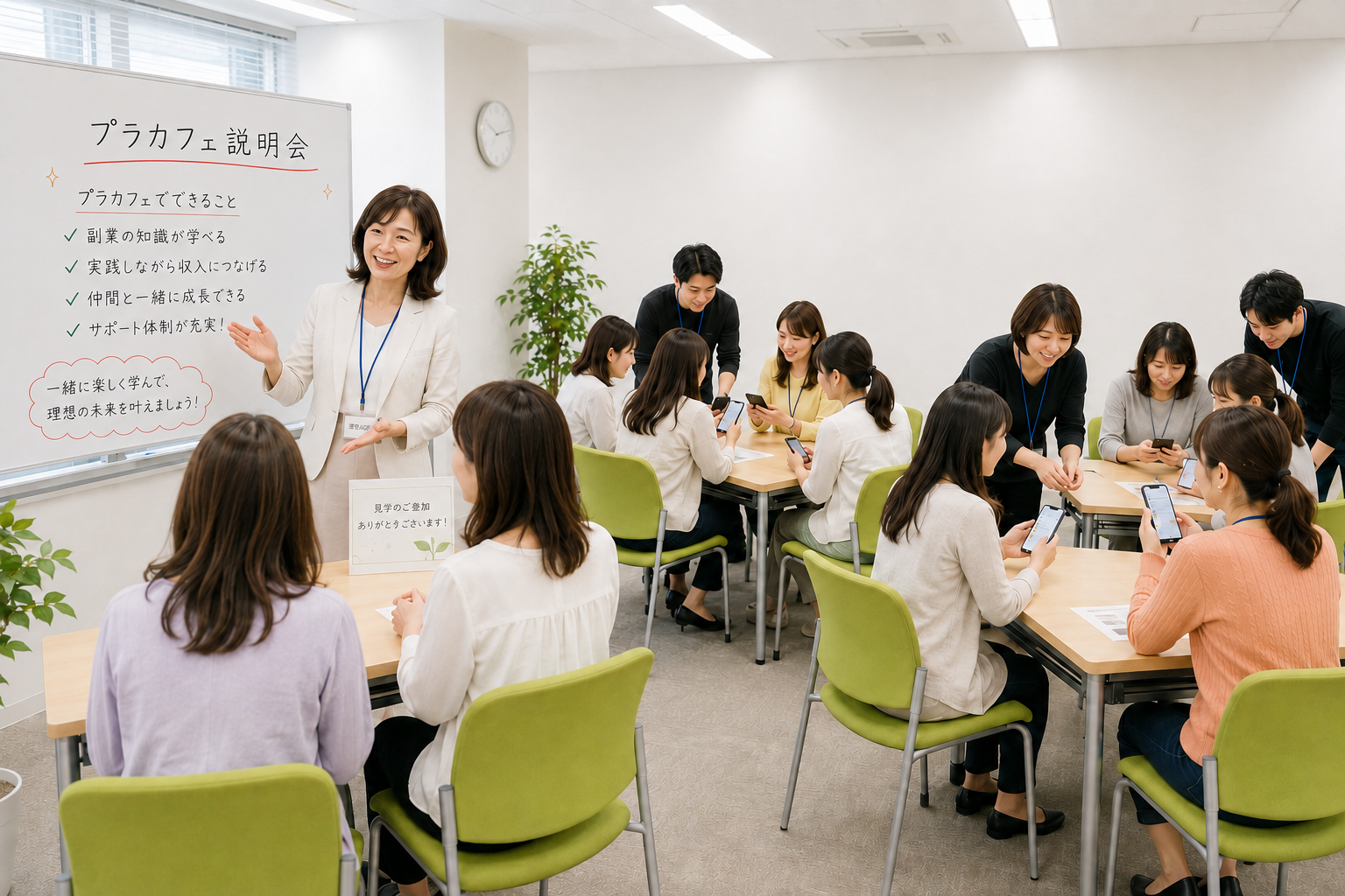 プラカフェ見学会＆説明会